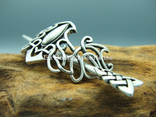 Load image into Gallery viewer, Metal Celtic pattern hair clip