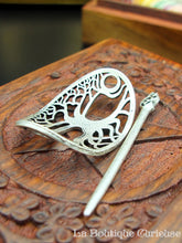 Load image into Gallery viewer, Metal Yggdrasil tree barrette