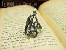 Load image into Gallery viewer, Intertwined Serpents Ring