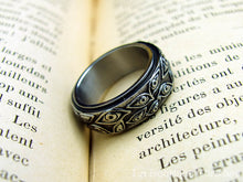 Charger l'image dans la galerie, Bague anti stress rotative Oeil de la Providence