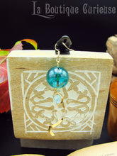 Load image into Gallery viewer, Boucles d'oreilles Comète asymétriques verre soufflé