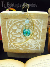 Load image into Gallery viewer, Boucles d'oreilles Comète asymétriques verre soufflé