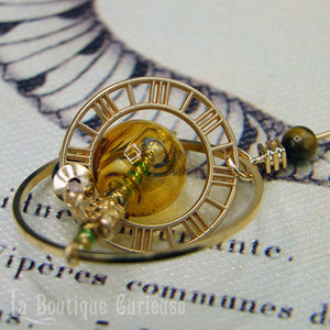 Astrolabium-Ohrringe