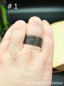 Viking dragon ring, 2 models