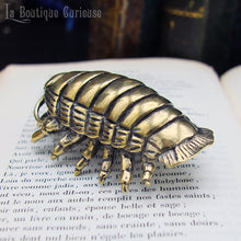 Laden Sie das Bild in den Galerie-Viewer, Statuette ou presse papier isopode en laiton