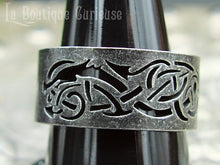 Load image into Gallery viewer, Viking dragon ring, 2 models