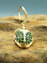 Load image into Gallery viewer, scarab earrings