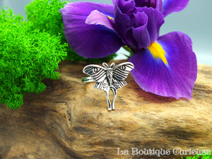Moon butterfly ring (Actias Luna)