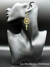 Load image into Gallery viewer, Railway earrings (several colors)