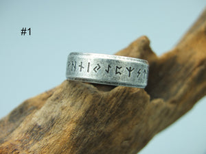 Futhark Viking Ring